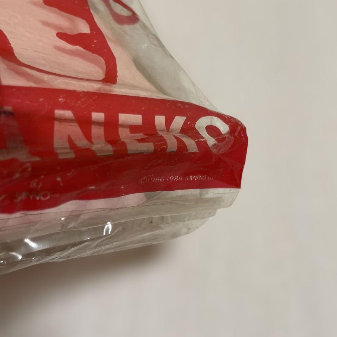 【匿名配送】未使用　サンリオ　ピクニックシート　旧ロゴ　1988 昭和レトロ