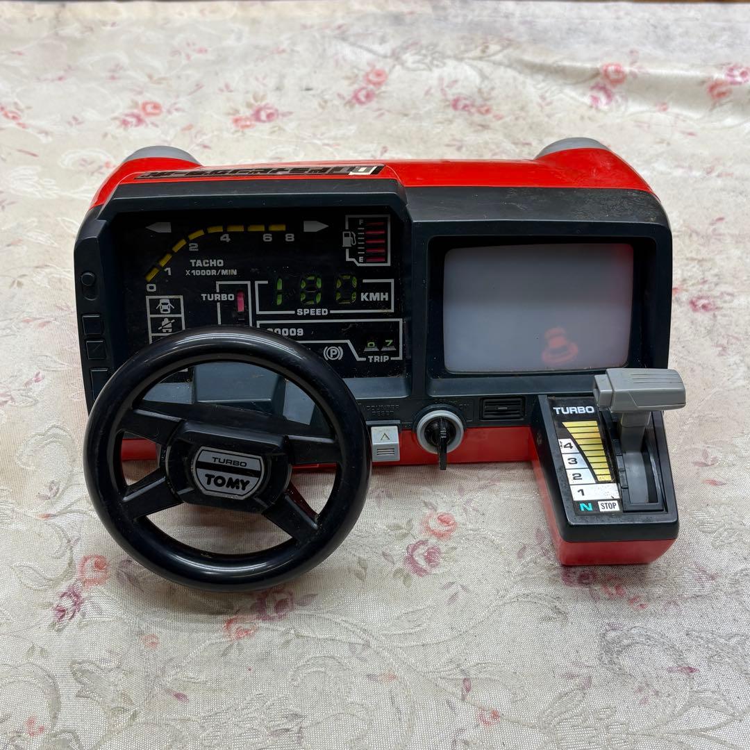 稀少 トミー ドライビングターボ 動作品 昭和レトロ 玩具 おもちゃ