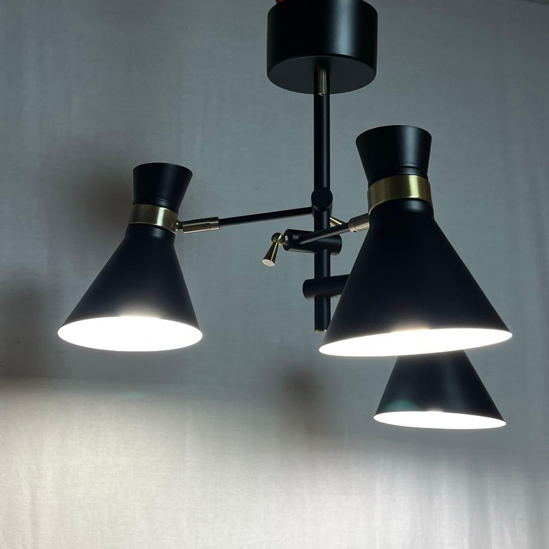 美品 ブルックリンスタイル◾️トヨスター 3灯式 シーリングライト 天井照明