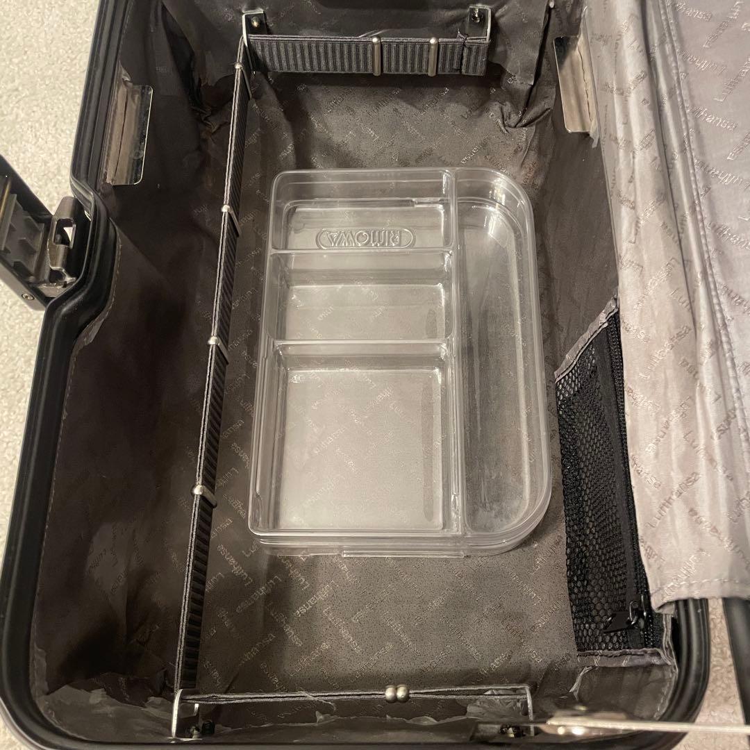 リモワ ルフトハンザ Black Classicビューティケース マットブラック