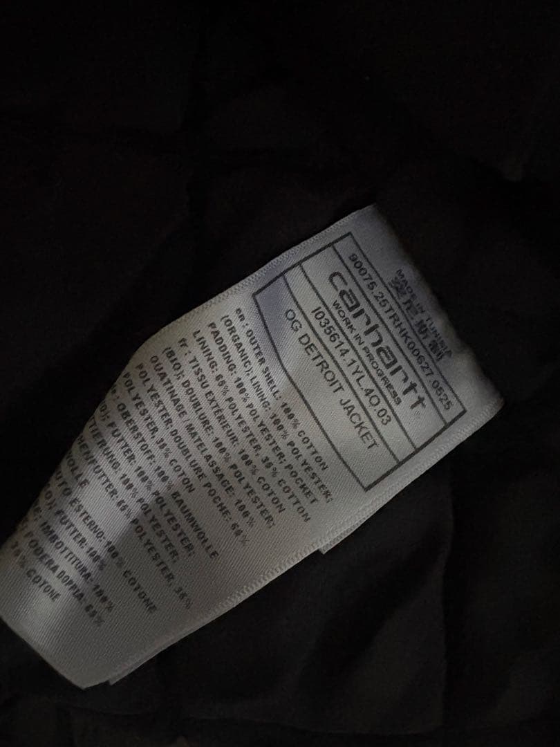 【Carhartt WIP】OG DETROIT JACKET【カーハート】