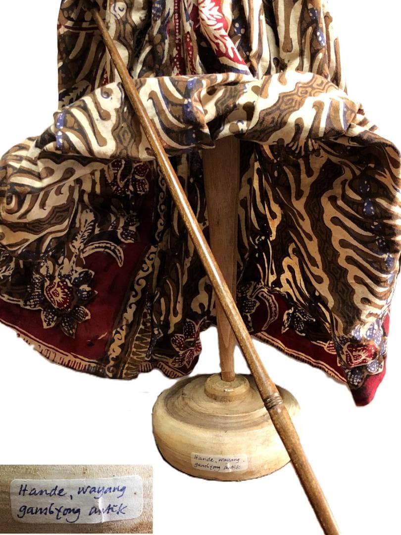 【 ドゥルユドノ（Duryudana）】 アンティーク木偶人形　ワヤン・ゴレ