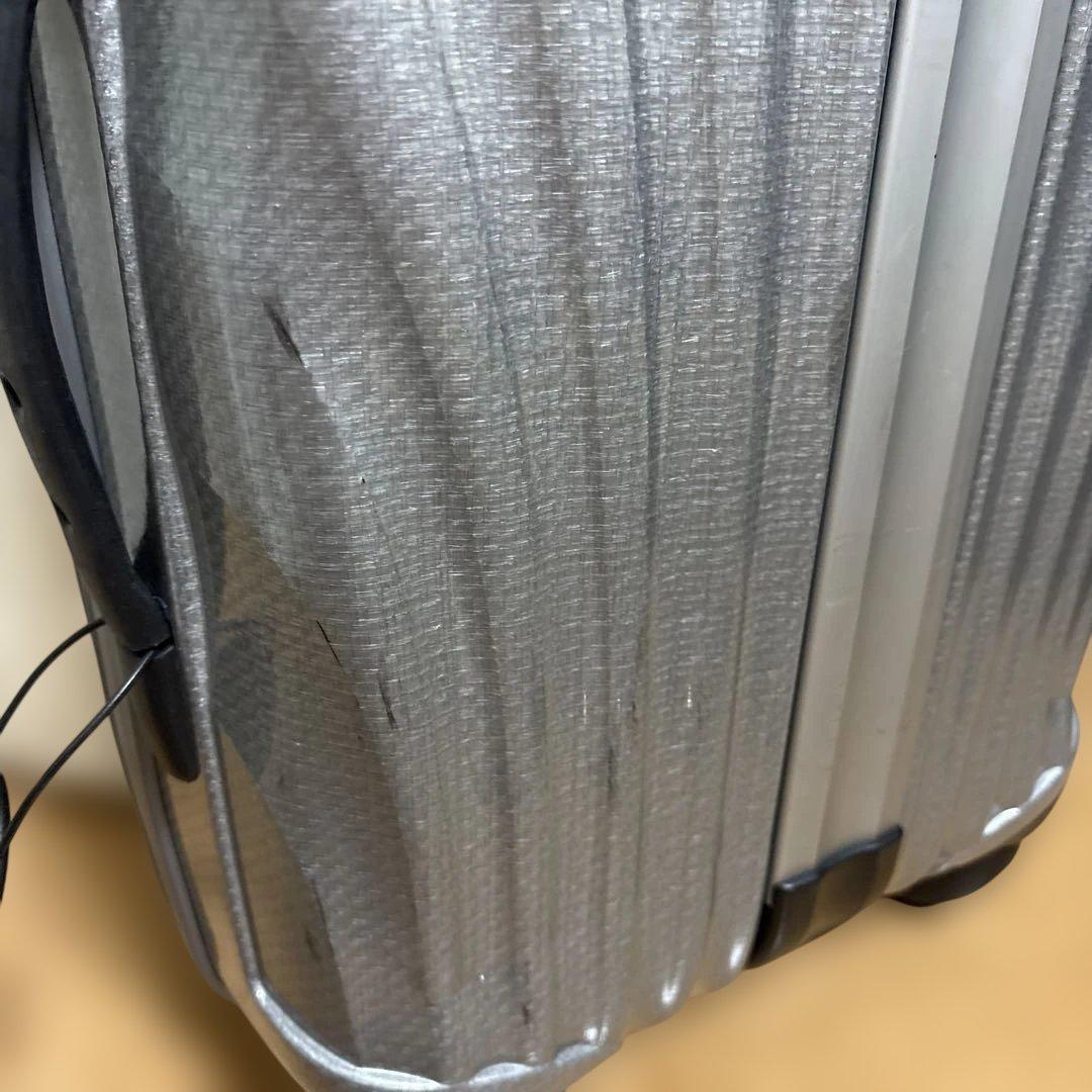 Samsonite シルバーキャリーケース 約55✖️35✖️25