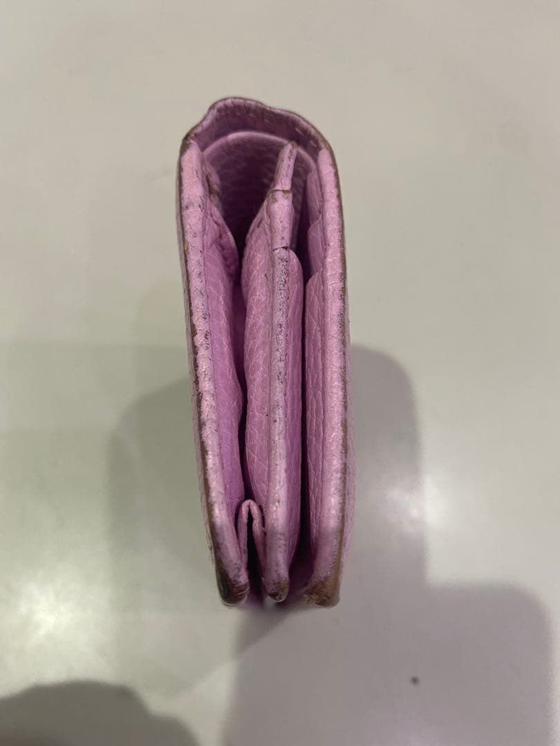 【希少】GUCCI グッチ ボスコ 二つ折り財布 マーモント ピンク 犬 GG