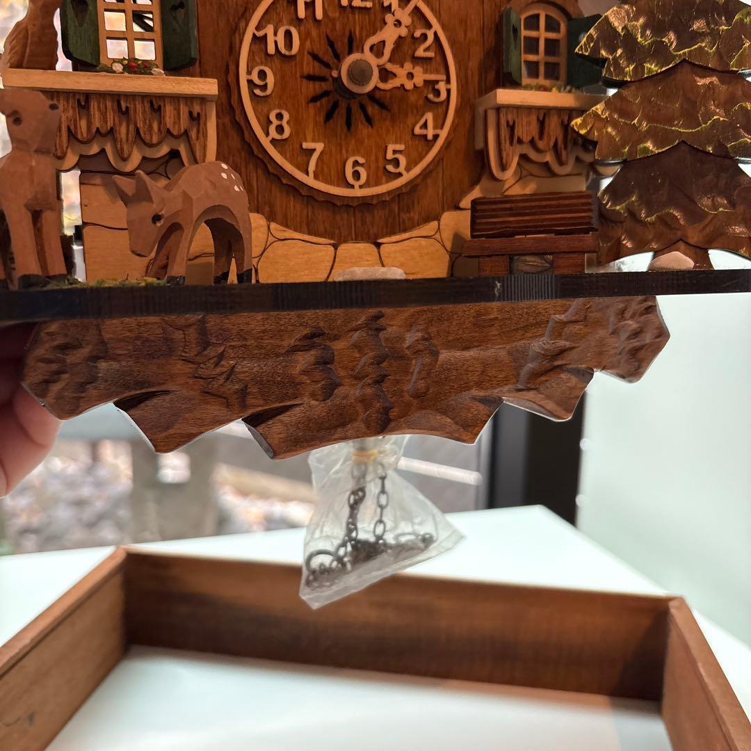 T*A様 鳩時計 からくり時計 オルゴール カッコー時計