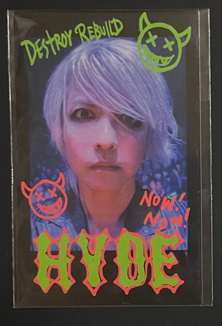 hygacha ハイガチャ HYDE ラルク チェキ カード トレカ らるみくじ