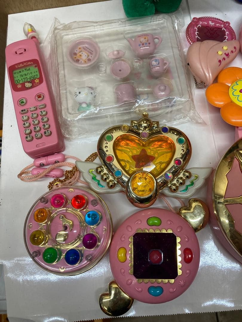 平成女子セット　セーラームーン ぬいぐるみとおもちゃ合計16点セット