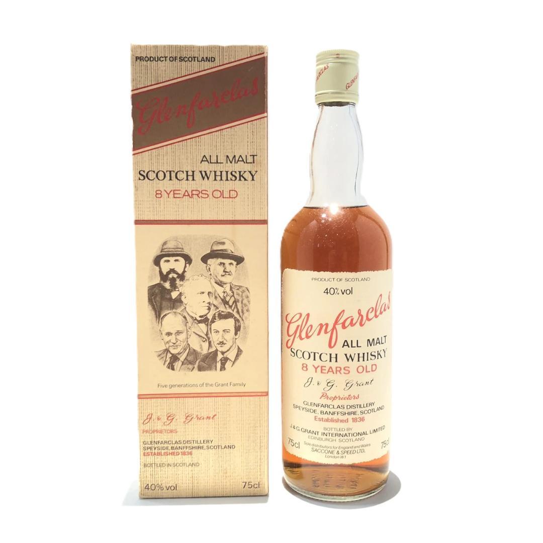 オールドボトル グレンファークラス 8年スコッチウィスキー 750ｍl 40％
