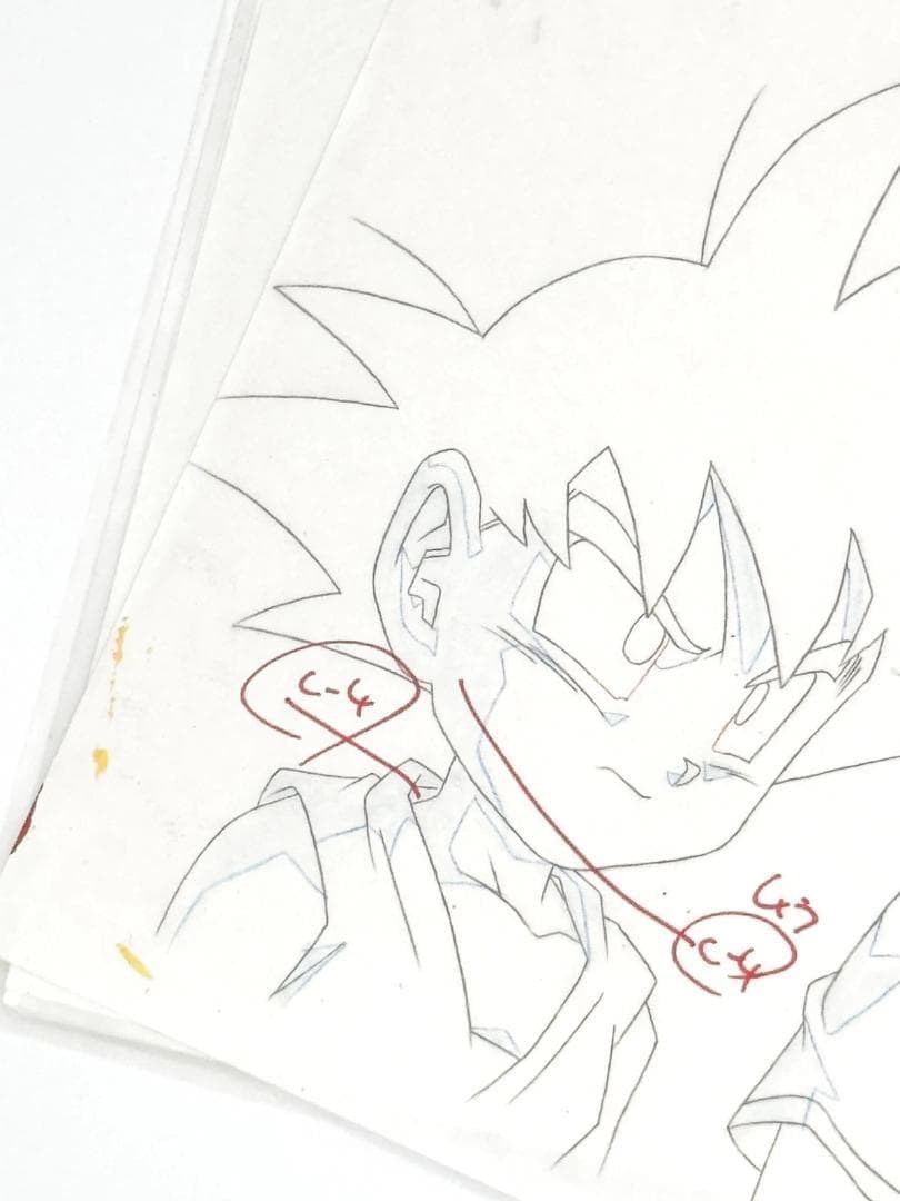 ドラゴンボール セル画 悟空とパン