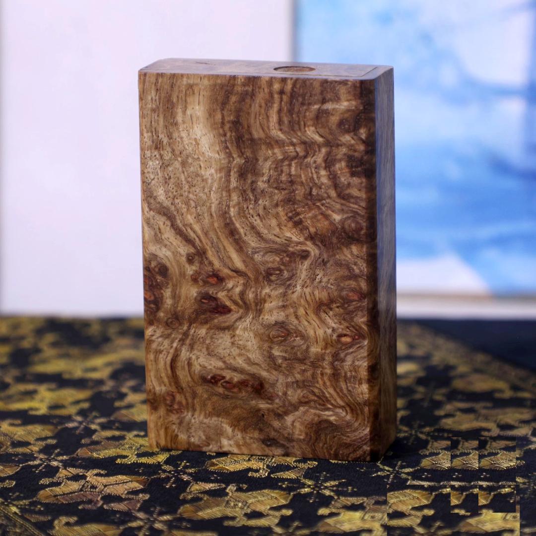 天然木 無垢材 シガレットケース｜一点物 木目が美しい｜手作り 煙草ケース