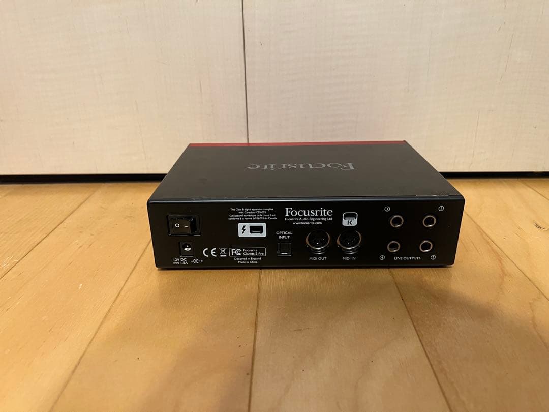 DTM・DAW Focusrite Claret 2Pre Thunderbolt