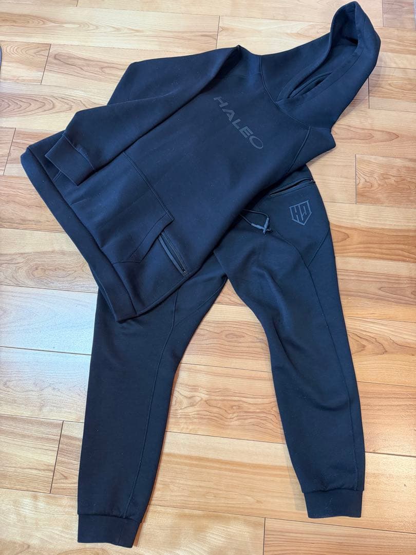 HALEO セットアップXL/L スウェット　パーカー　ジョガーパンツ　ジャージ
