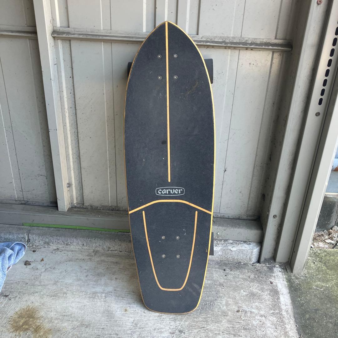 Carver スケートボード ホワイト/ブルー