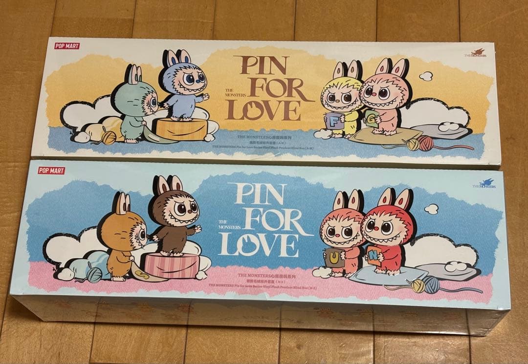 【POP MART 】THE MONSTERS PIN FOR LOVE