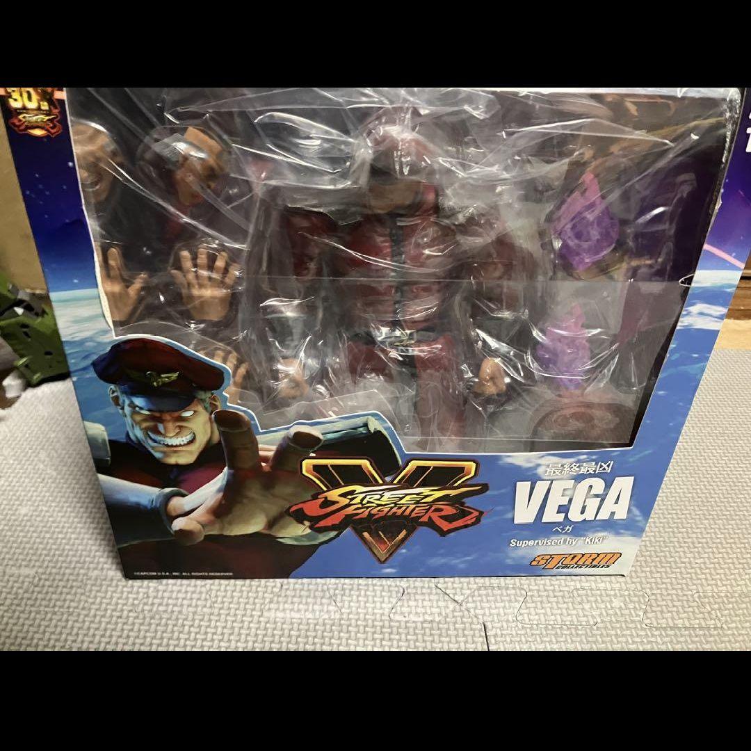 開封品 ストームコレクティブルズ ベガ 赤 ストリートファイター
