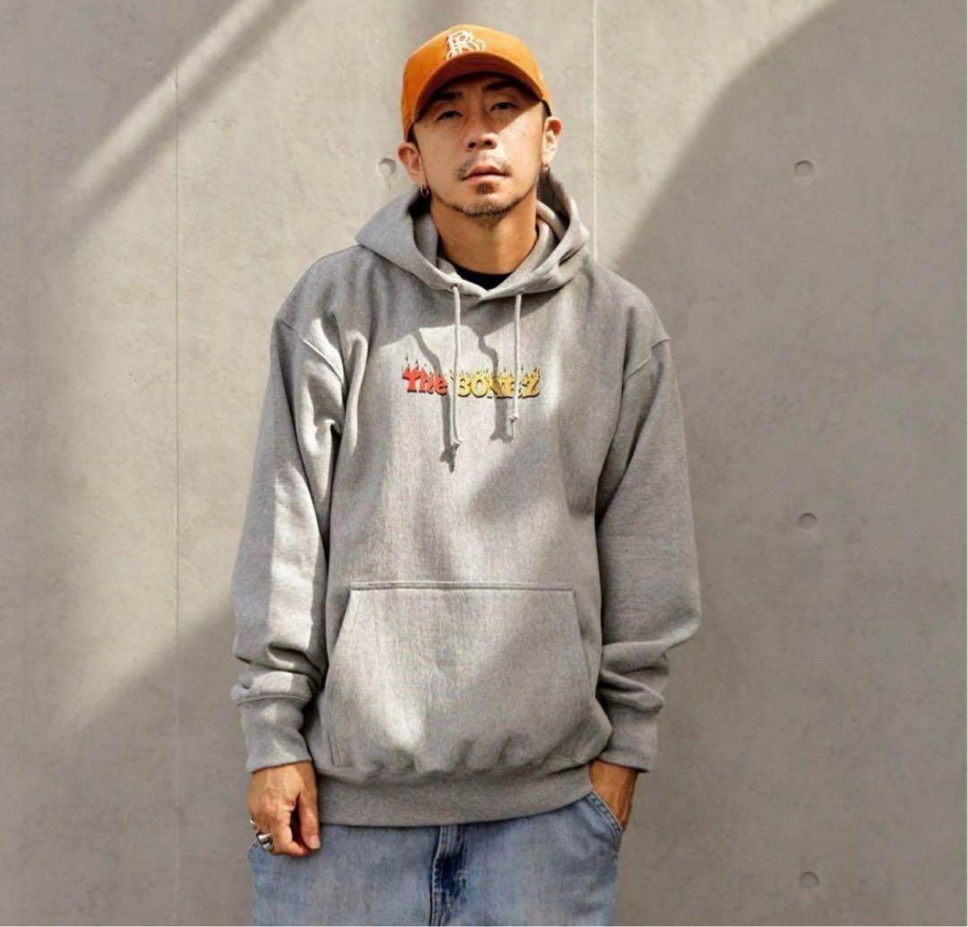 【L】The BONEZ Skull Angel Hoodie パーカー