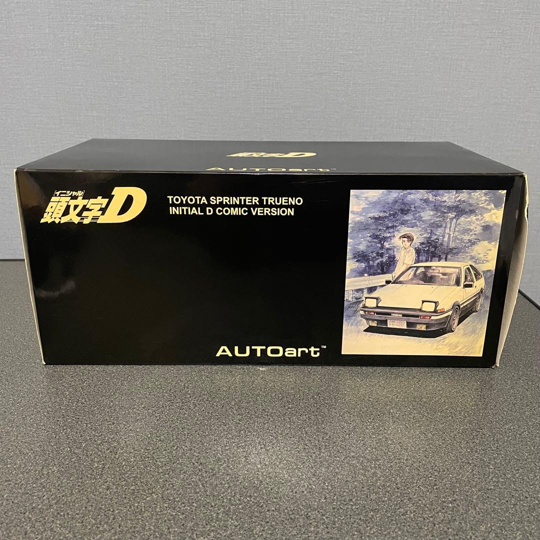 AUTOart トヨタ スプリンター トレノ Initial D 1/18