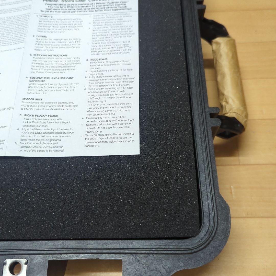 未使用品　ペリカンケース　1700 ウレタンフォーム付き　ガンケース　2860番