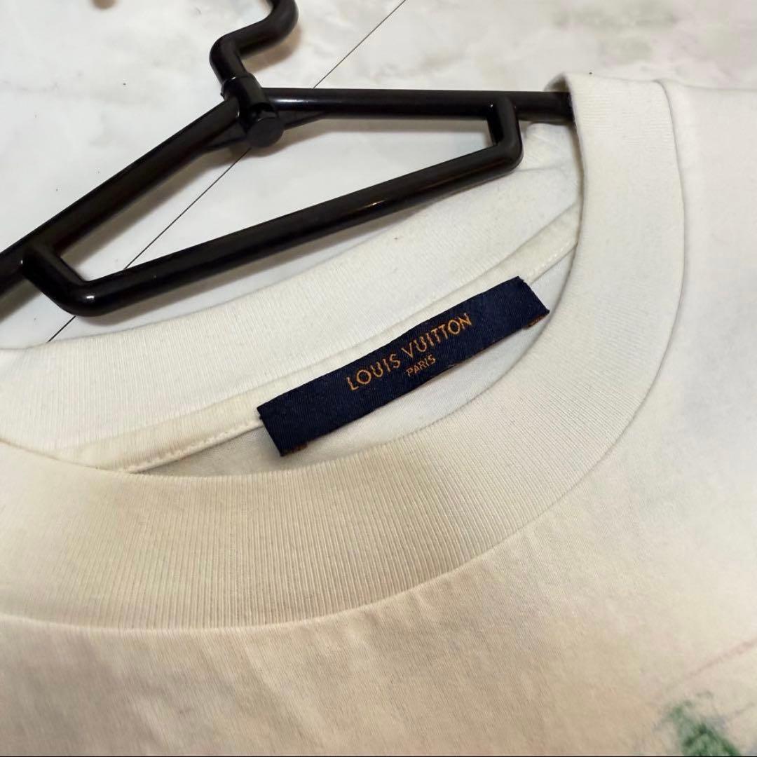 LOUIS VUITTON 花柄アートTシャツ
