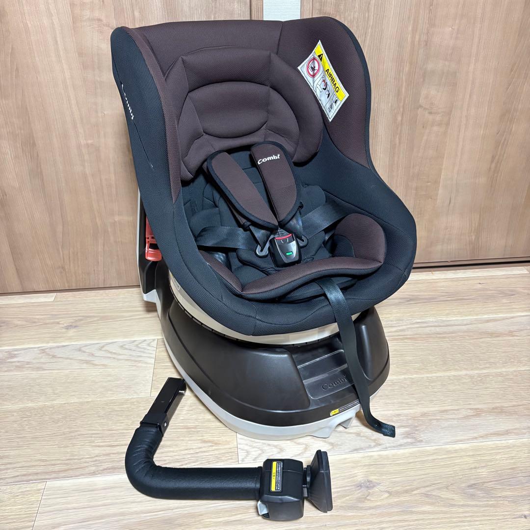 【極美品】combi コンビ チャイルドシート ネセルターン リミテッド 茶色