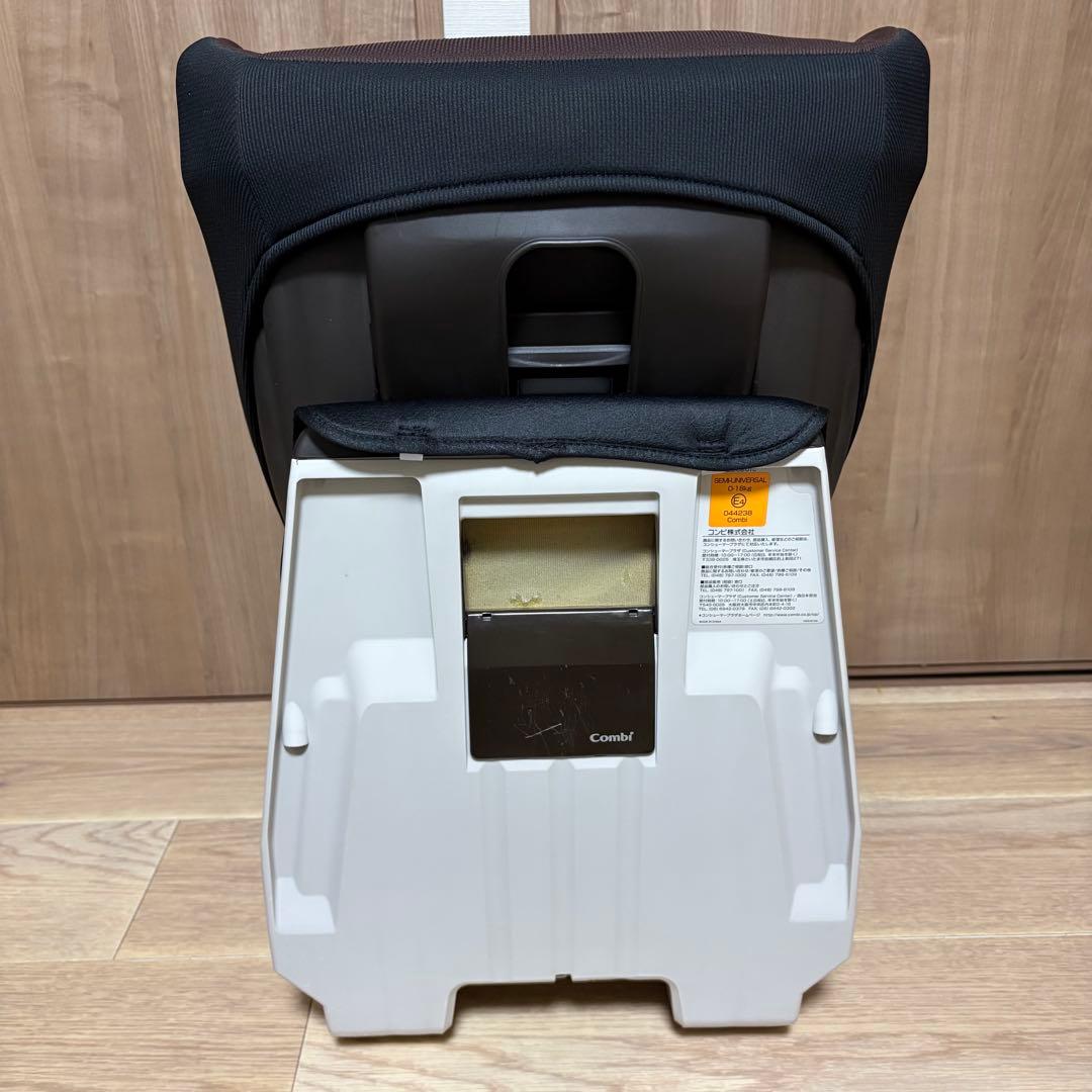 【極美品】combi コンビ チャイルドシート ネセルターン リミテッド 茶色