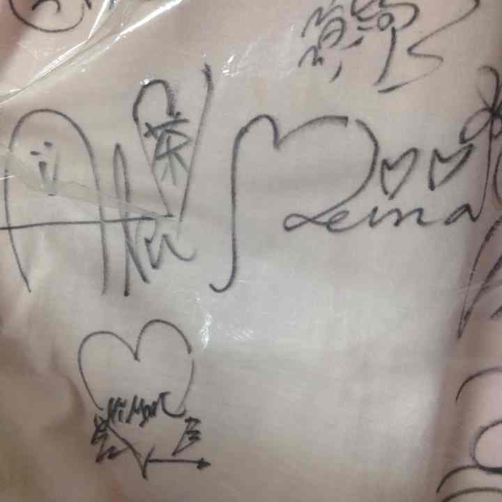 AKB48大運動会チームA当時メンバー直筆サイン入りTシャツ