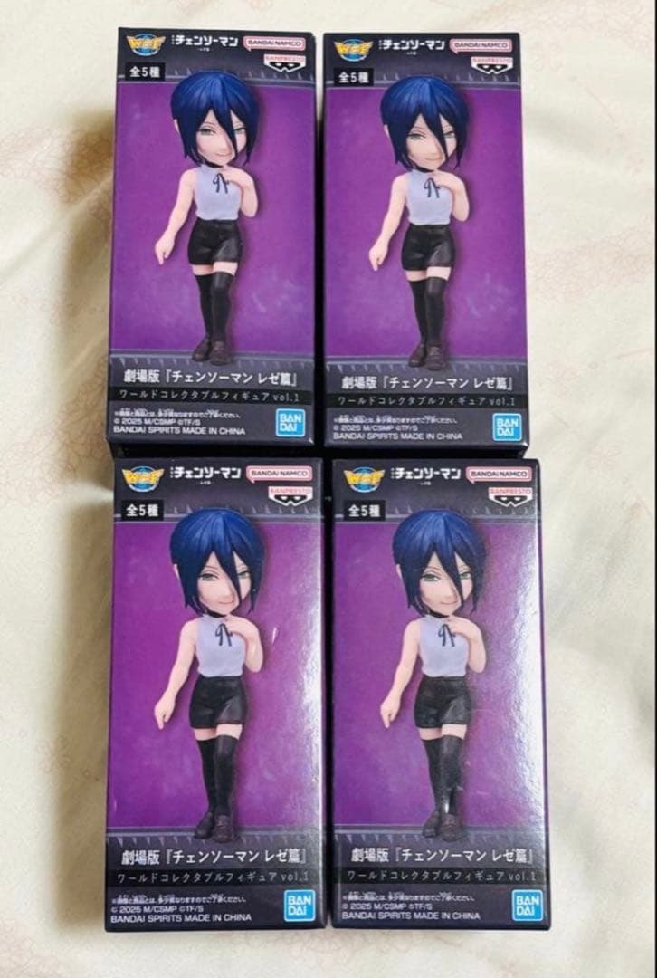 ① チェンソーマン　レゼ篇　レゼ　ワールドコレクタブルフィギュアvol.1