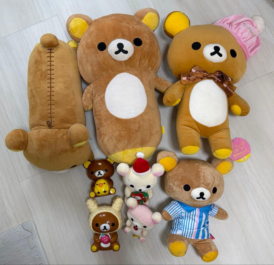 リラックマ ぬいぐるみ ８点 まとめ売り