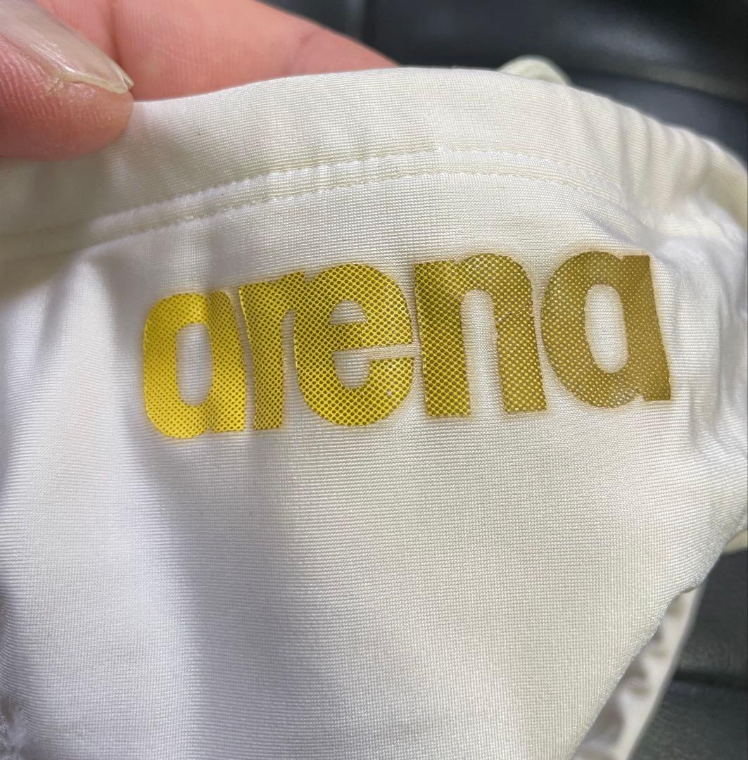 アリーナ Sサイズ 白 競パン 水着