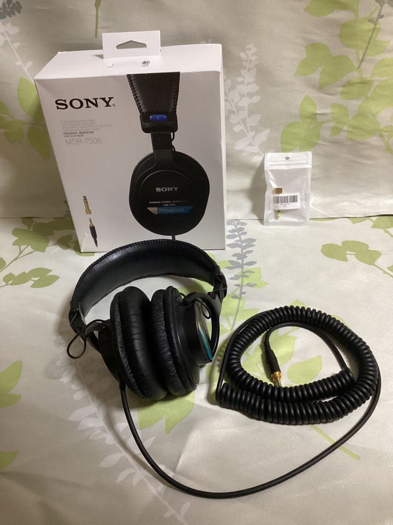 SONY MDR-7506 ダイナミックステレオヘッドフォン　ジャンク