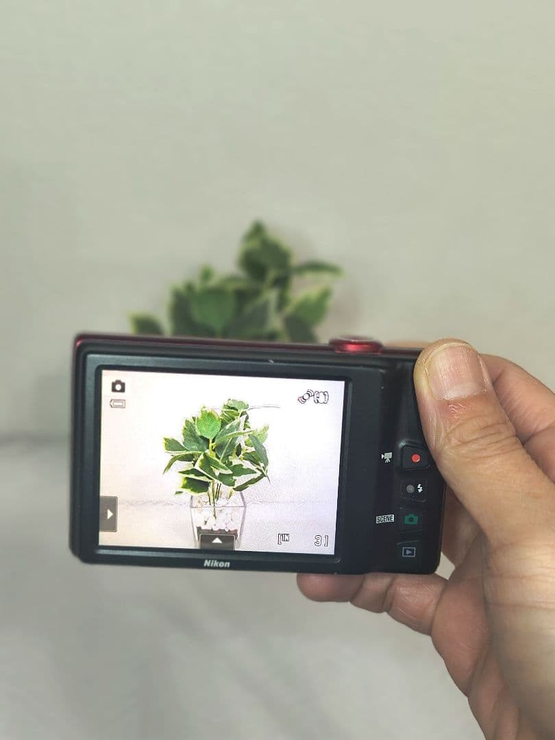 (美品)ニコン クールピクス S6100 赤