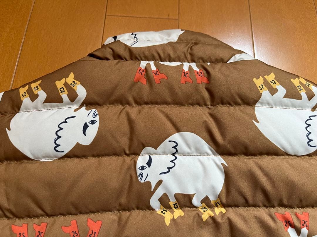 パタゴニア　ダウン　2T キッズ　バッファロー　ブラウン