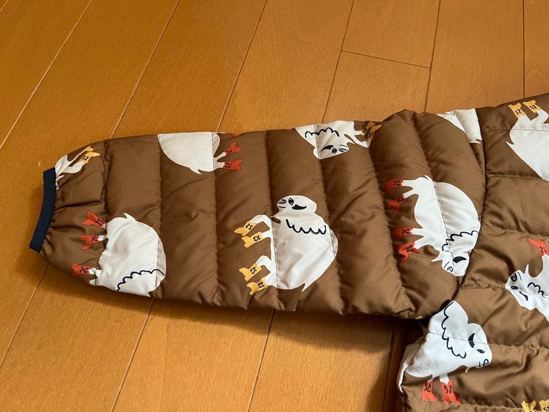 パタゴニア　ダウン　2T キッズ　バッファロー　ブラウン