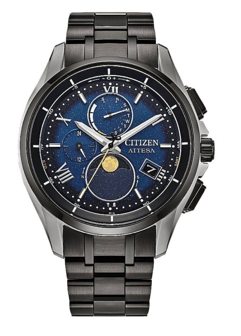 M*e様 【美品】シチズンATTESA ルナプログラム 夜空　限定品 BY100