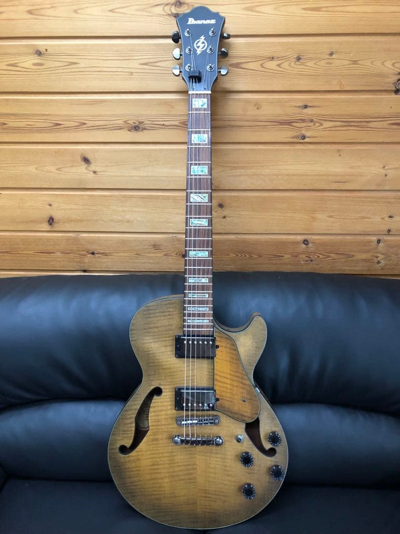 超美品　Ibanez AGS83B アイバニーズ　セミアコ　エレキギター
