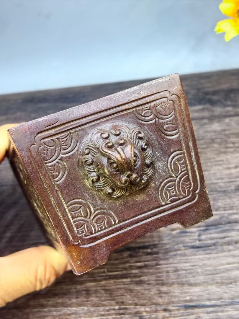 観音財神 香炉 吉祥供仏香炉 香道具 装飾品 工芸品 美術品 置物