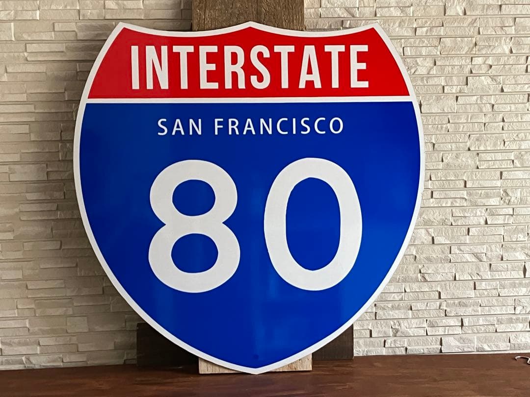 道路標識◆道路看板◆トラフィックサイン◆ロードサイン◆アメリカ◆USA◆80