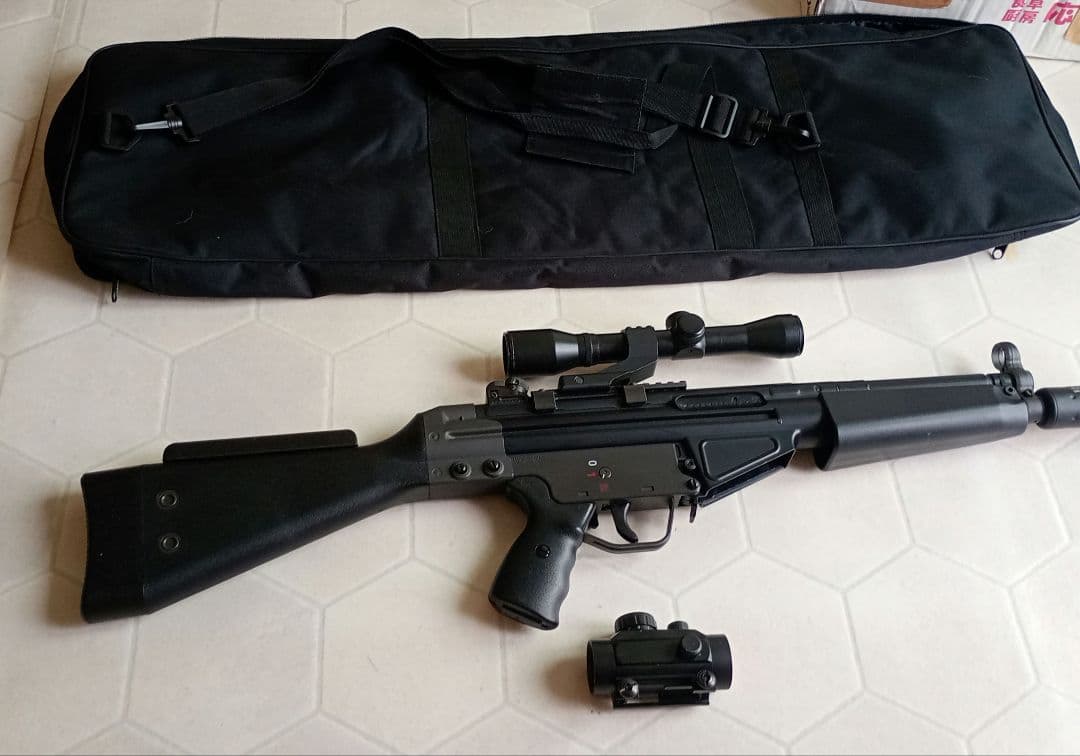 味*汁様 G3　シリーズー　①サイレンサー②スコープ③ドットサイト④ソフトケース