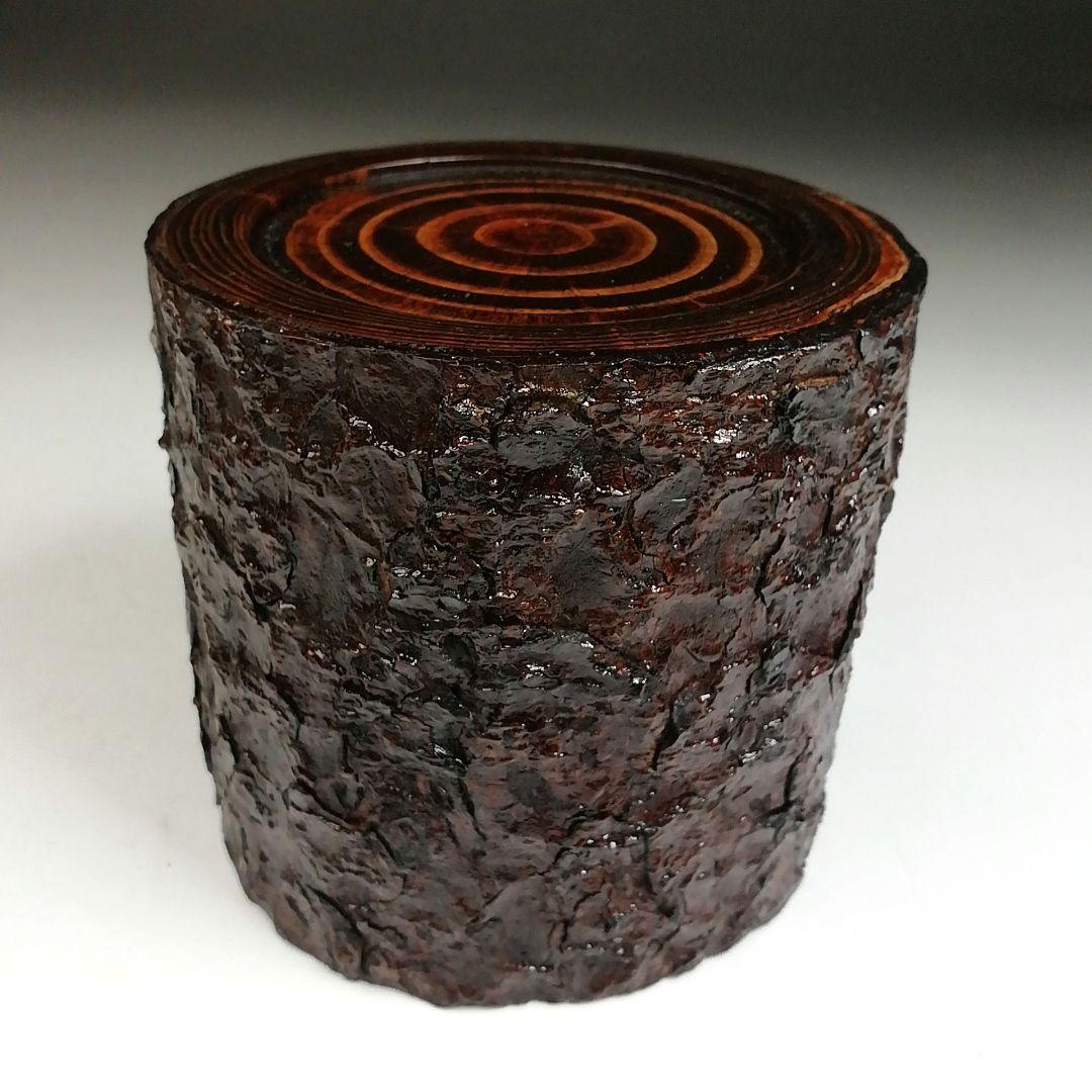 Ｔ９３０　棗　『松笠蒔絵』『松　金輪寺』『一星 作』　共箱　茶道具