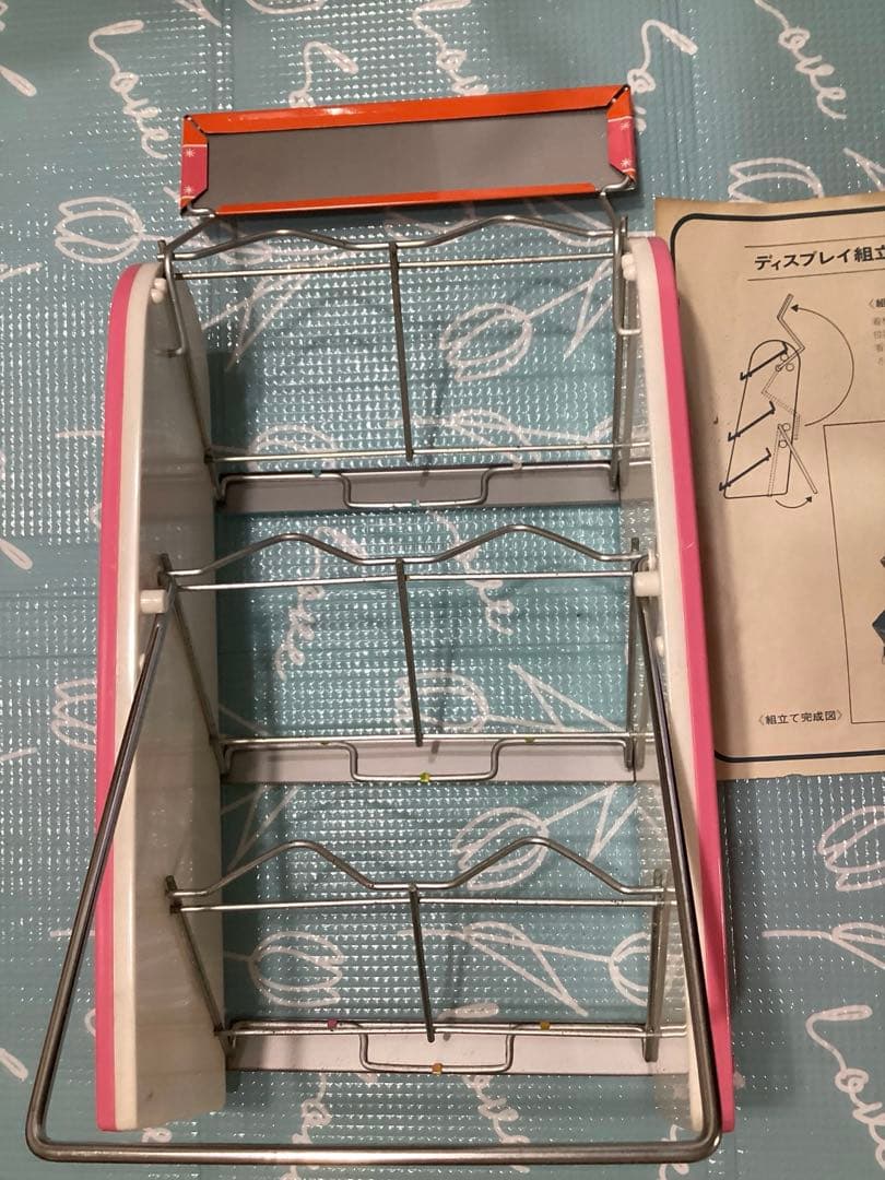 昭和レトロ　カネボウチューイングガム　ディスプレイラック　レア　未使用品　共箱付