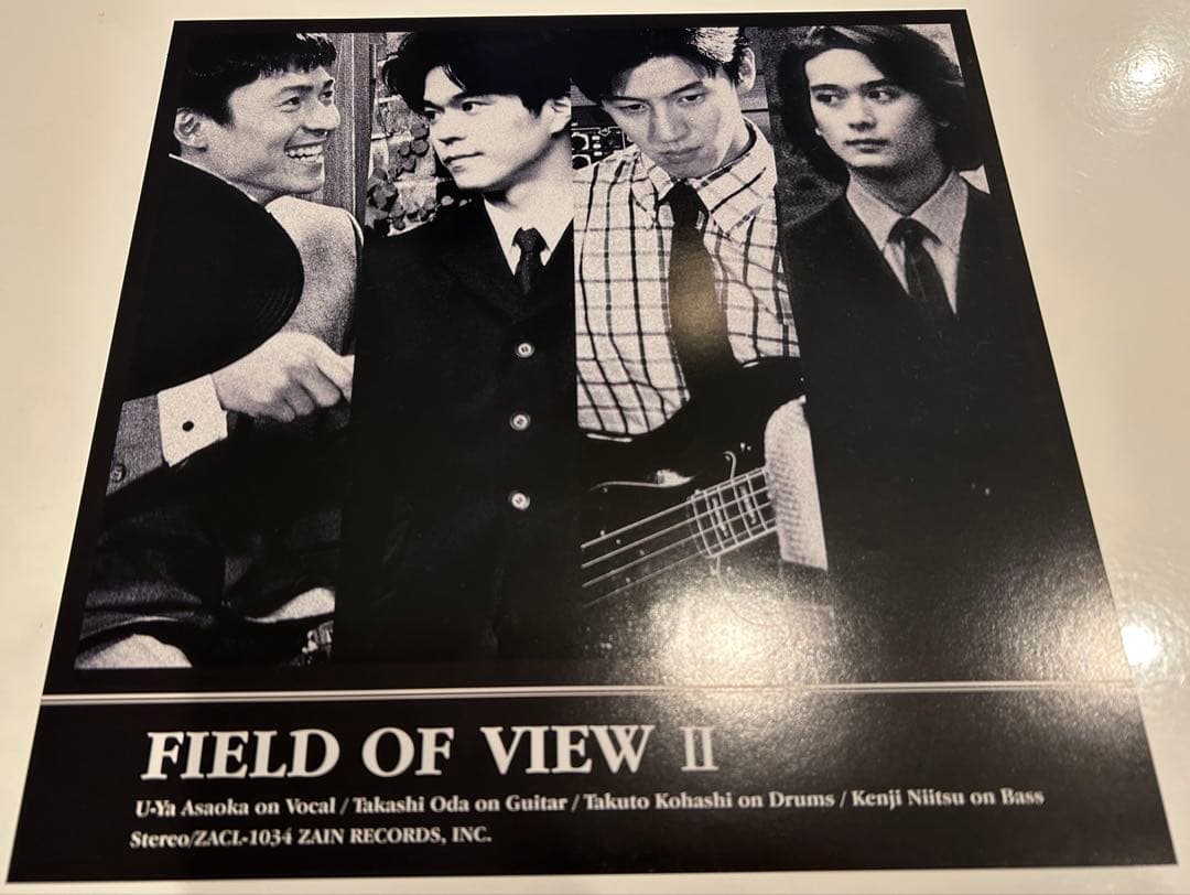 FIELD OF VIEW ポスター 4枚セット（LPサイズ）