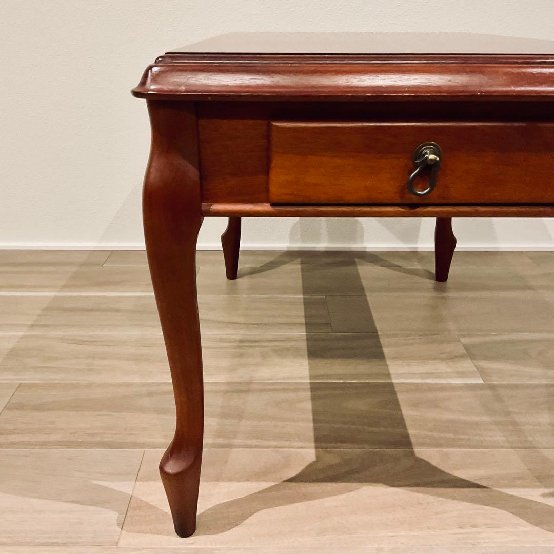 ⭐️ヴィンテージ⭐️【美品】maruni サイドテーブル 猫脚 天然木 木工