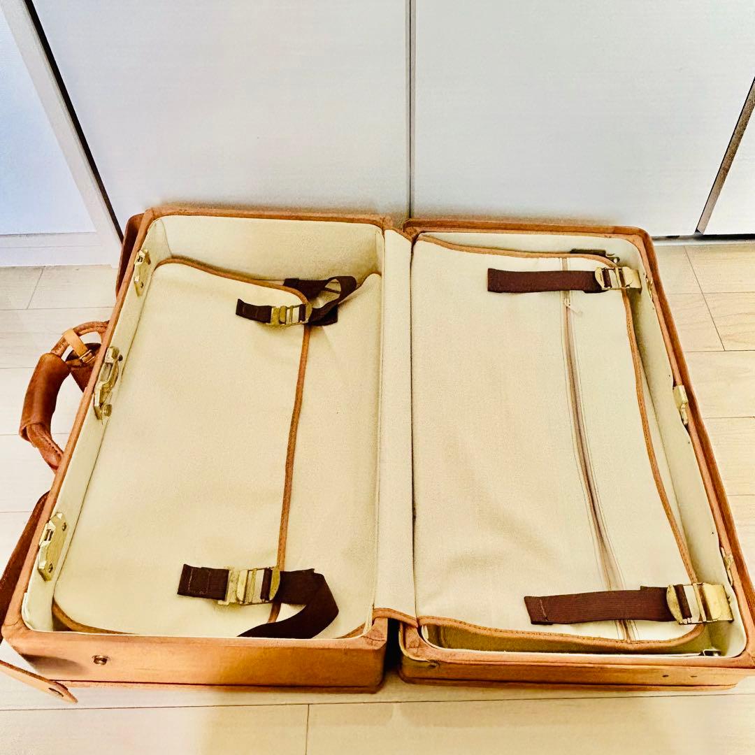 【希少】Hartmann スーツケース ヌメ革 キャメル