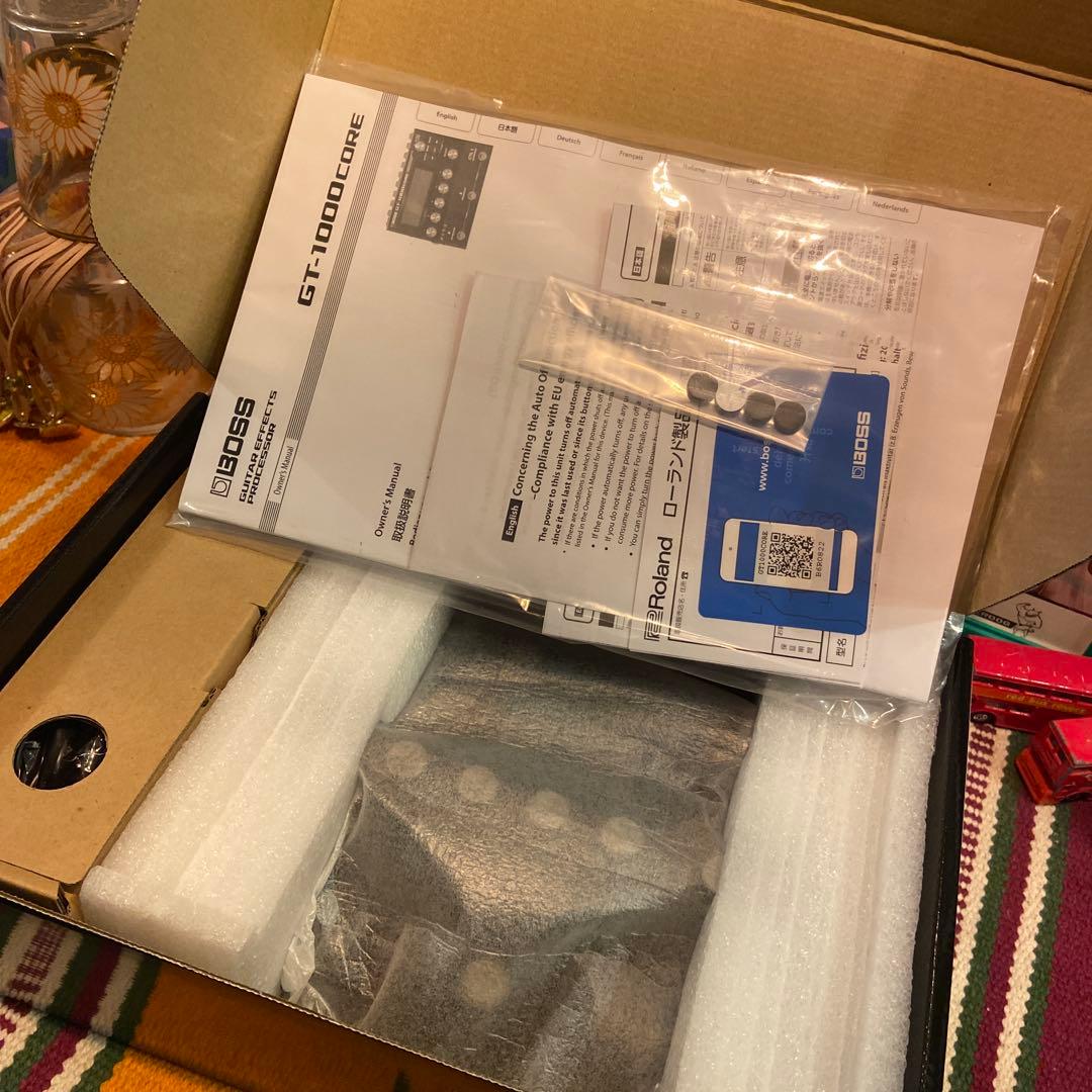 BOSS GT-1000 CORE FS-7 EV-30 TRSケーブル1m×2