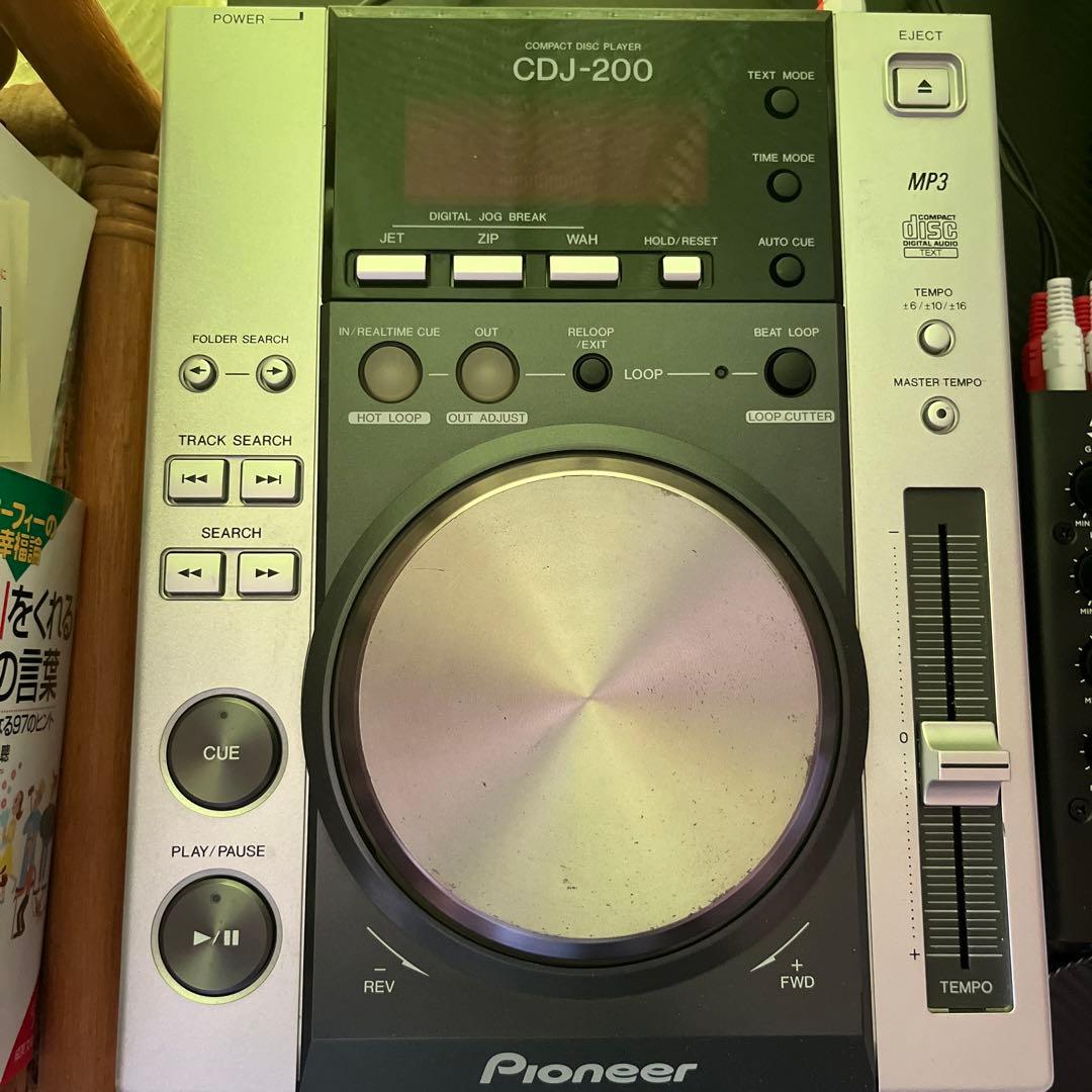 Pioneer CDJ-200　動作確認済み　送料込み　メンテ品