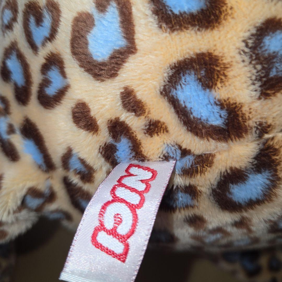 ニキ　BICヒョウ柄ぬいぐるみ 本体