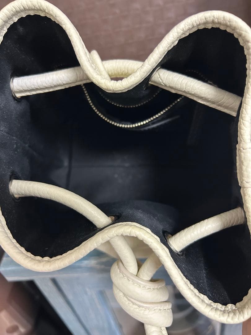 vasic bond mini アイボリー2way ショルダーバッグ