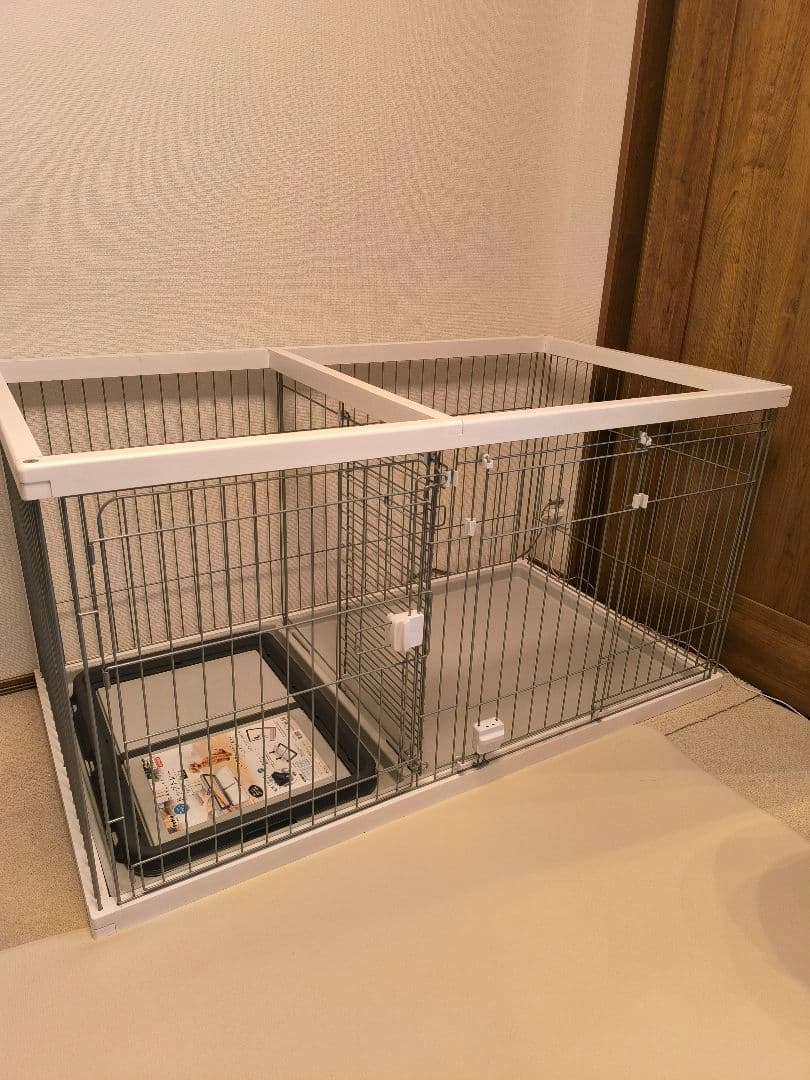 送料別。引き取り可。ペティオ　ドッグルームサークルワイド