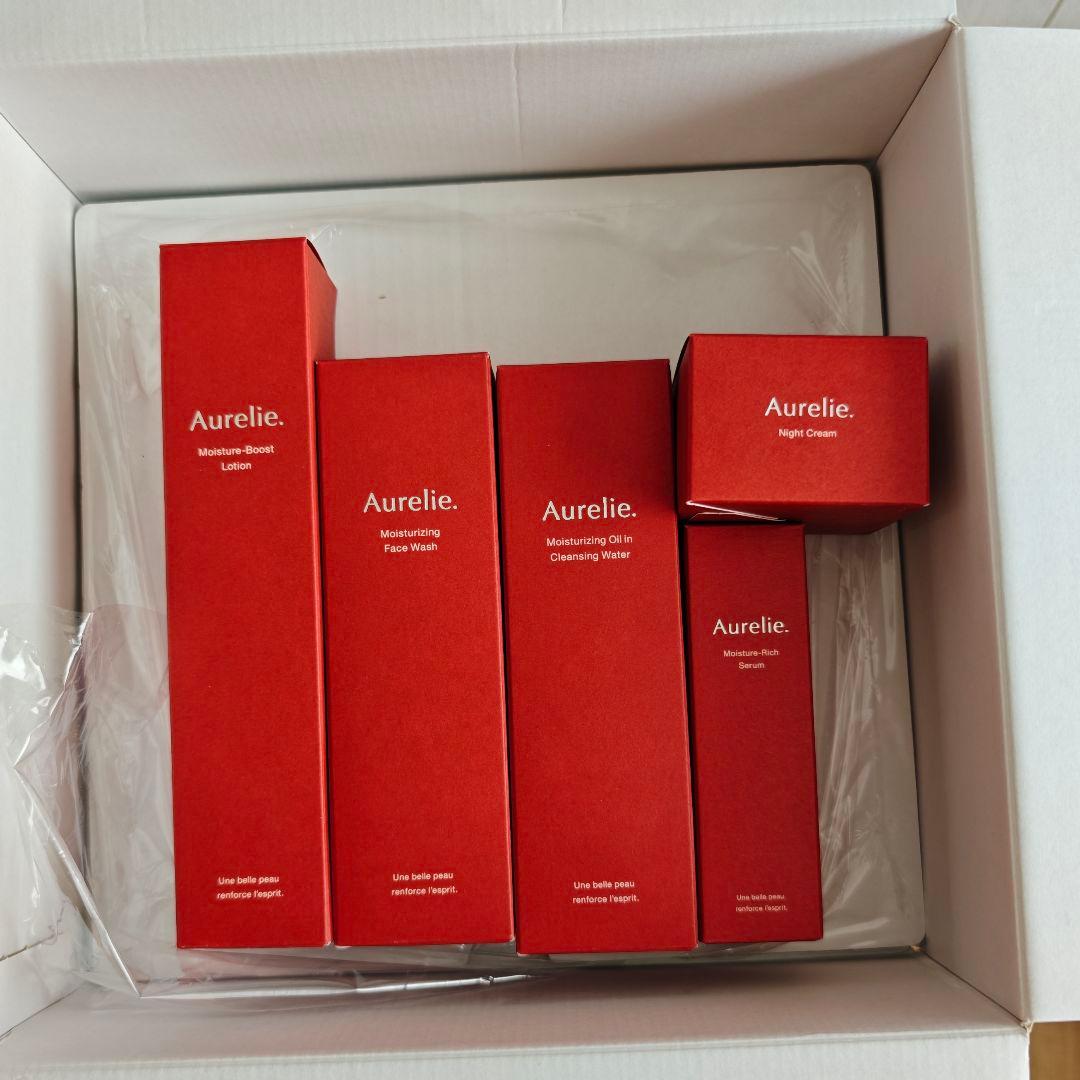 【新品未開封】Aurelie. モイスチャー スキンケア5点セット
