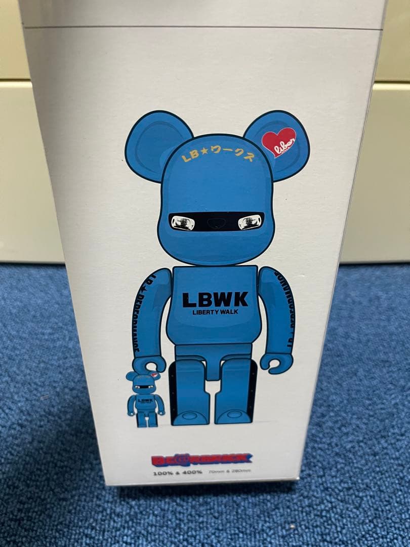 LBWK BE@RBRICK 100% & 400% 青